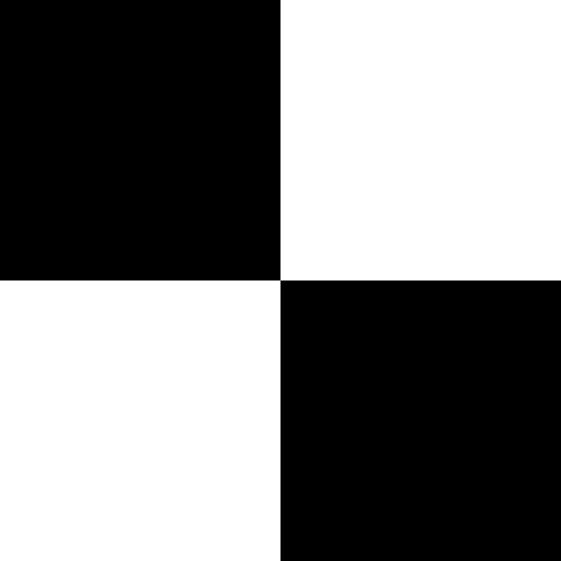 Black White Tiles (New): Piano Tiles Mini Games iOS App