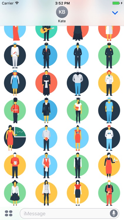 Professions Stickers - Occupations Emojis
