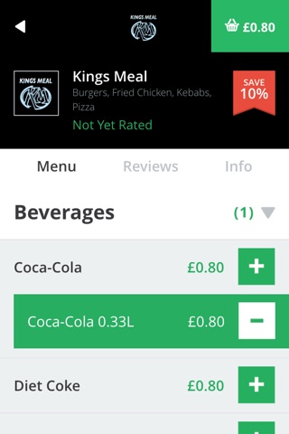 Kings Meal screenshot 4