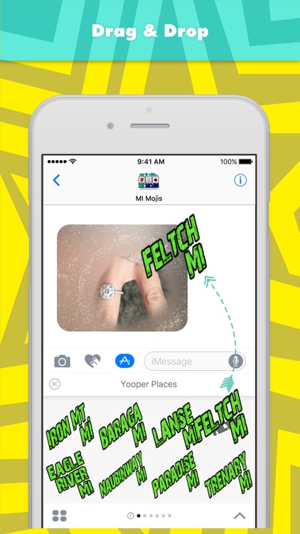 Yooper Places stickers by MI Mojis