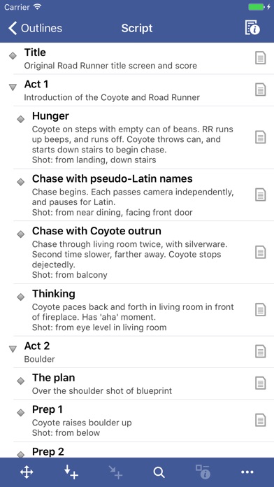 Outliner screenshot1