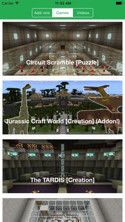 Add Ons Games for Minecraft PE GAME - MCPE ADDONS