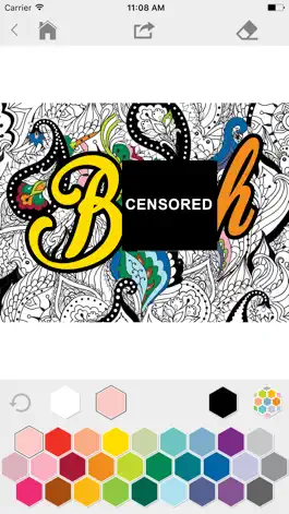 Game screenshot Coloring Book Swear Words - For ADULTS mod apk