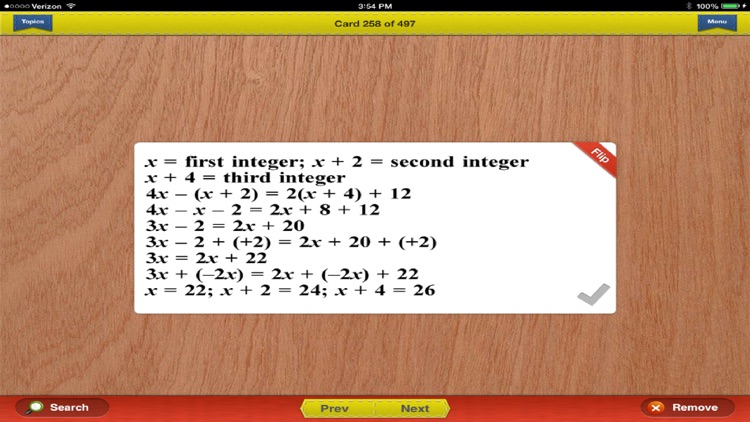 ASVAB Math Prep Flashcards Exambusters screenshot-3