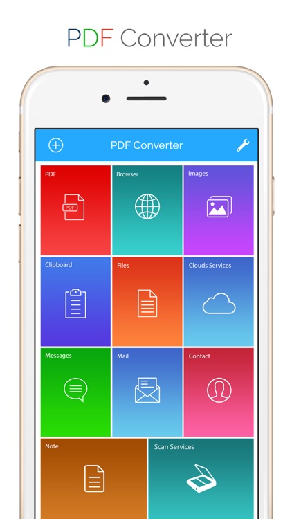 PDF Converter - Convert documents, WebPages TO PDF screenshot-0