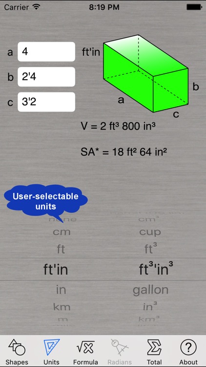 Volume Calculator