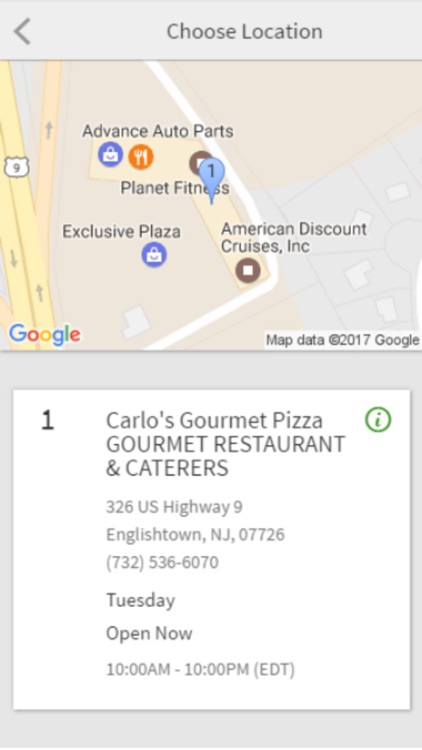 Carlo's Gourmet Pizza