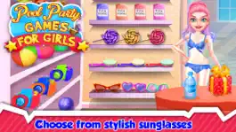 Game screenshot вечеринки у бассейна Игры для девочек hack