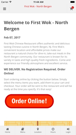 First Wok - North Bergen(圖1)-速報App