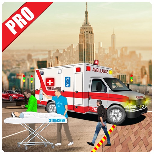 Fast Ambulance Rescue Duty 3D Pro icon