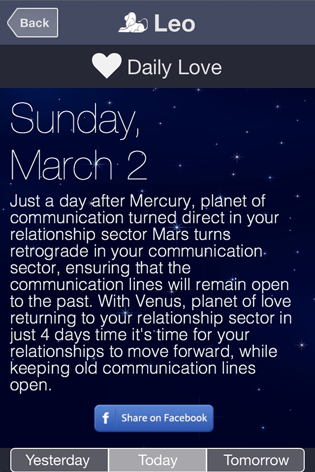 Daily Horoscopes - Astrology for Your Zodiac Signs screenshot 4