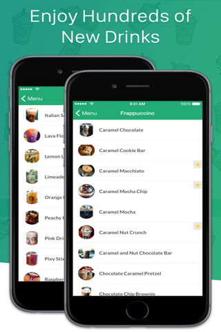 Secret Menu for Starbucks + - náhled