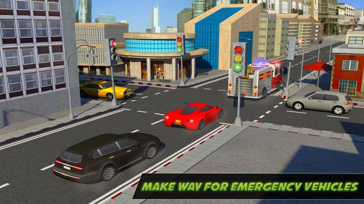 City Traffic Control Rush Hour Driving Simulator