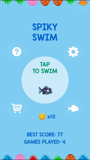 Spiky Swim(圖1)-速報App