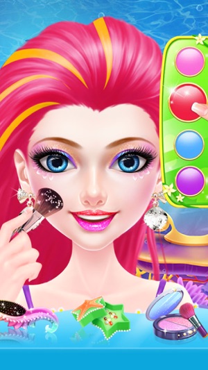 Mermaid Fashion Makeup Salon(圖2)-速報App