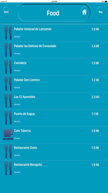 Havana Cuba City Offline Map Navigation EGATE screenshot-3