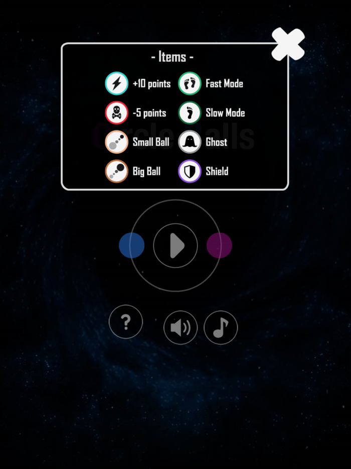 Circle Balls - Move the balls