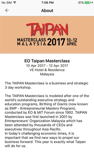 EO Taipan Masterclass(圖3)-速報App