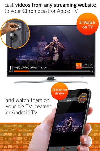 VideoX TV Cast & Stream App screenshot 2