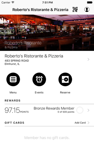 Roberto's Rewards Club