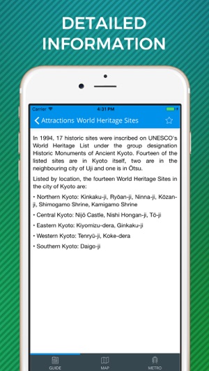 Kyoto Travel Guide with Offline Street Map(圖4)-速報App