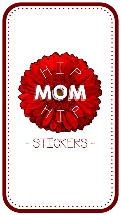 Hip Mom - Mother's Day Stickers