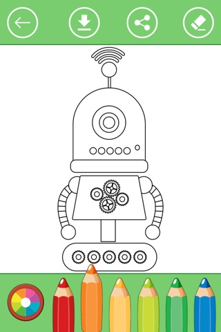 Coloring Pages for Boys: Robot, car, toy, ... screenshot 4