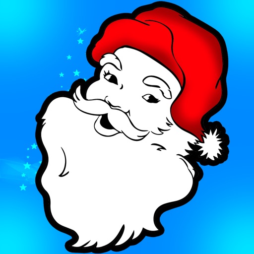 Santa Coloring Pro for Little Kids iOS App