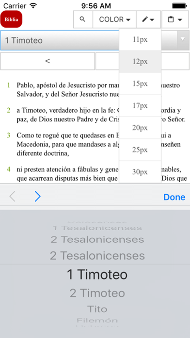 How to cancel & delete Santa Biblia Reina Valera 1960 - No necesita conex from iphone & ipad 3