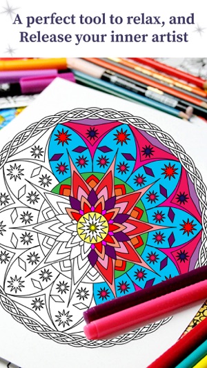 Coloring Book For Adults - Paisleys Edition(圖2)-速報App