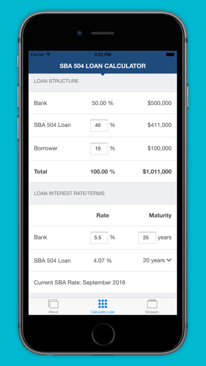 SBA 504 Loan Calculator(圖4)-速報App