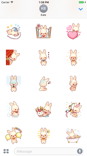 Bunny Lola stickers pack(圖3)-速報App