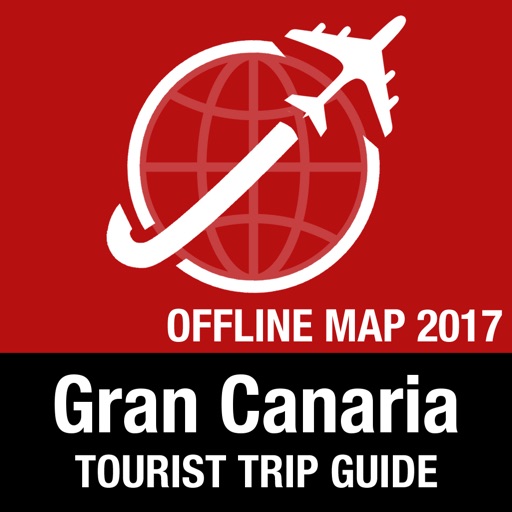 Gran Canaria Tourist Guide + Offline Map icon