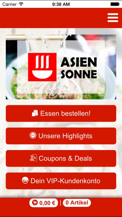 Asien Sonne