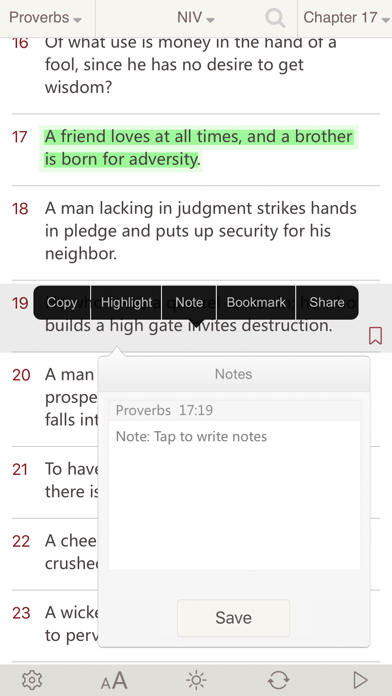 NIV Bible. screenshot 2