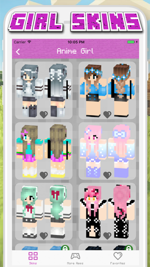 Girl Skins for Minecraft PE - MCPE Skins Free(圖2)-速報App