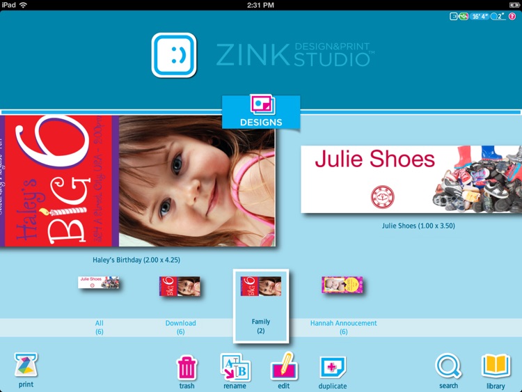 ZINK Print Studio for iPad screenshot-3