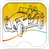 Cars Drawing And Coloring Book