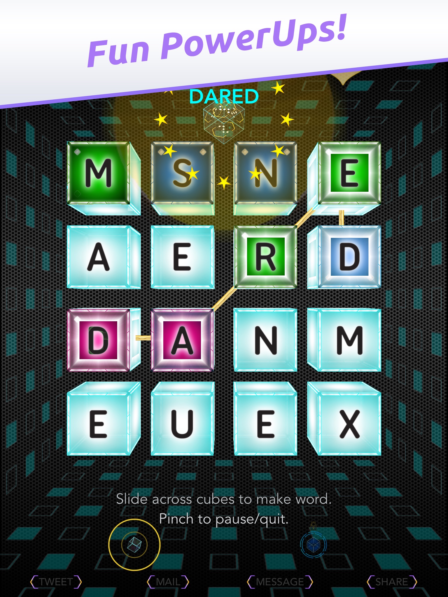 C.U.B.I.P.L.E.X. :  Fun 3D word game screenshot 2