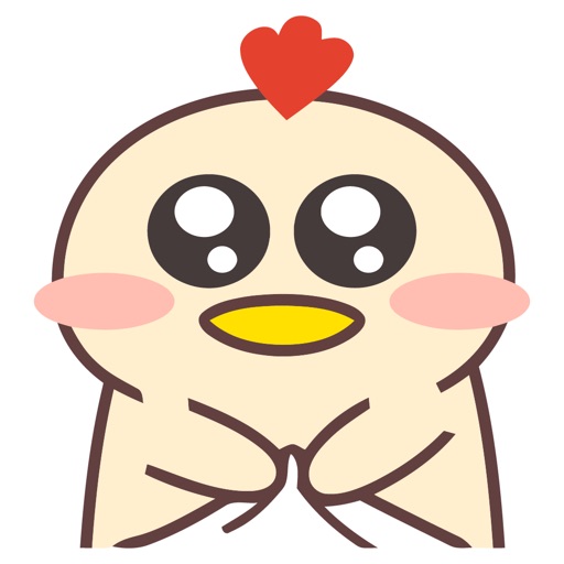 Baby Chicken Animated Emoji Stickers
