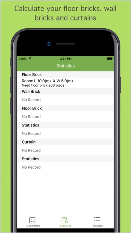 Decoration Calculator - Calculate Design Materials