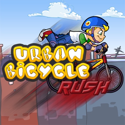 Urban Bicycle Rush Icon