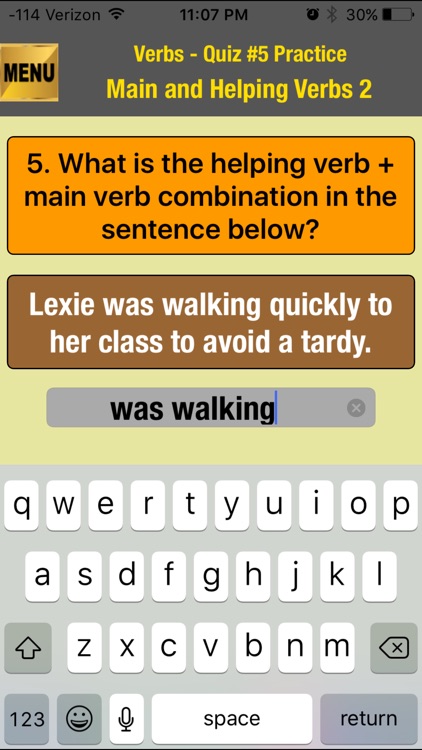 easyLearn Verbs  in English Grammar screenshot-3