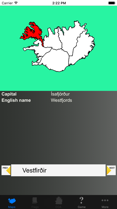 How to cancel & delete Iceland Region Maps and Capitals from iphone & ipad 1
