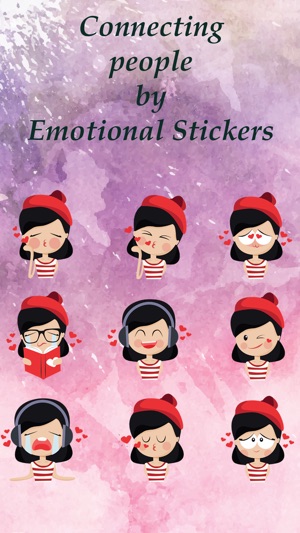 Girl Emotions Stickers by Top Designers(圖4)-速報App