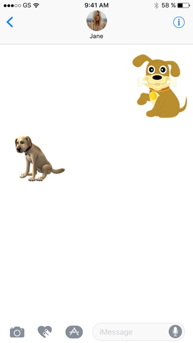 犬ステッカーパック!のスクリーンショット2 犬ステッカーパック!のスクリーンショット2