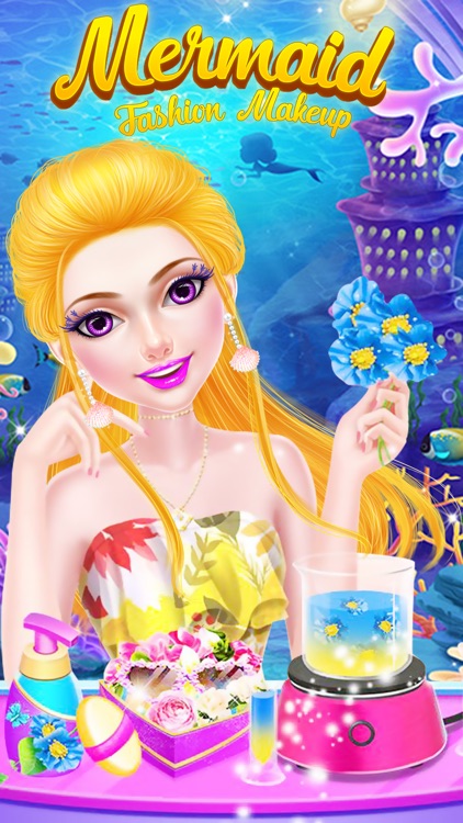 Mermaid Princess Makeover And Dressup