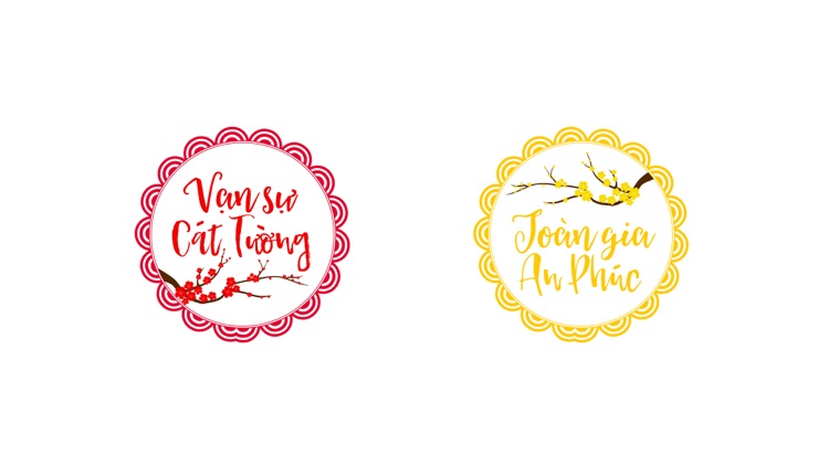 Sticker Tết 2017