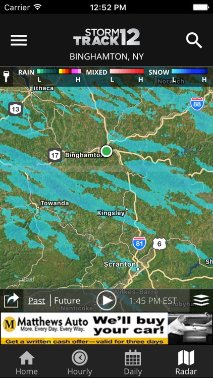 WBNG Storm Track 12