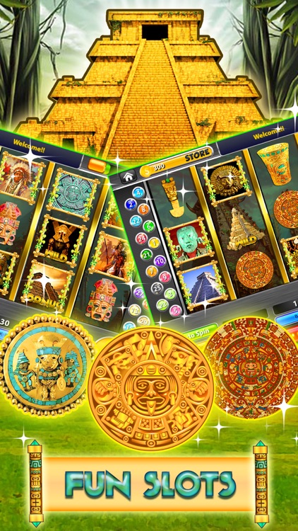 Aztech Treasure Slots Casino: Vegas free Slot game